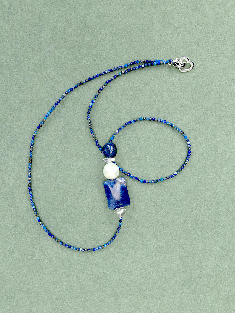 Lapis Pearl Set