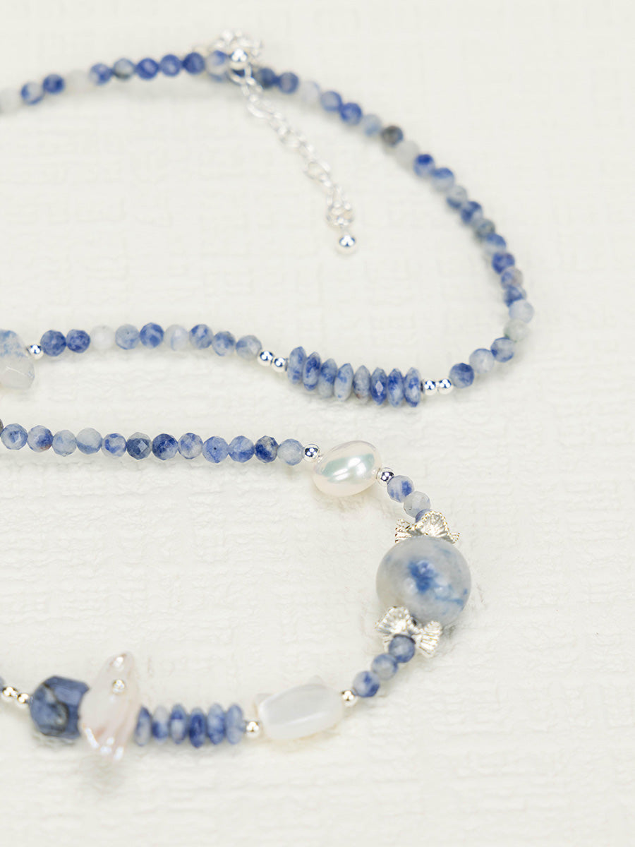 Blue Opal Quartz Set