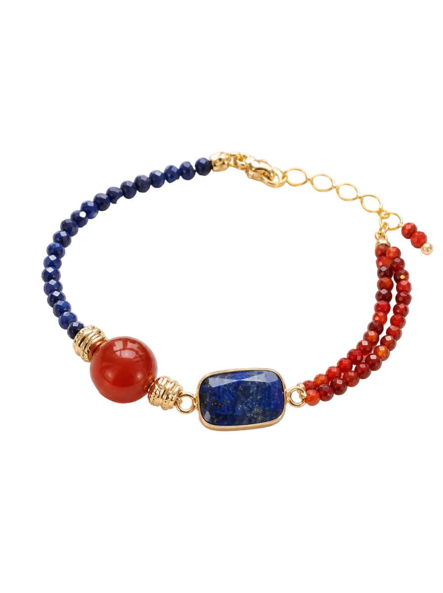 Turquoise Lapis Bracelet