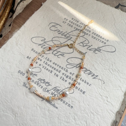 Amazonite Pearl Bracelet