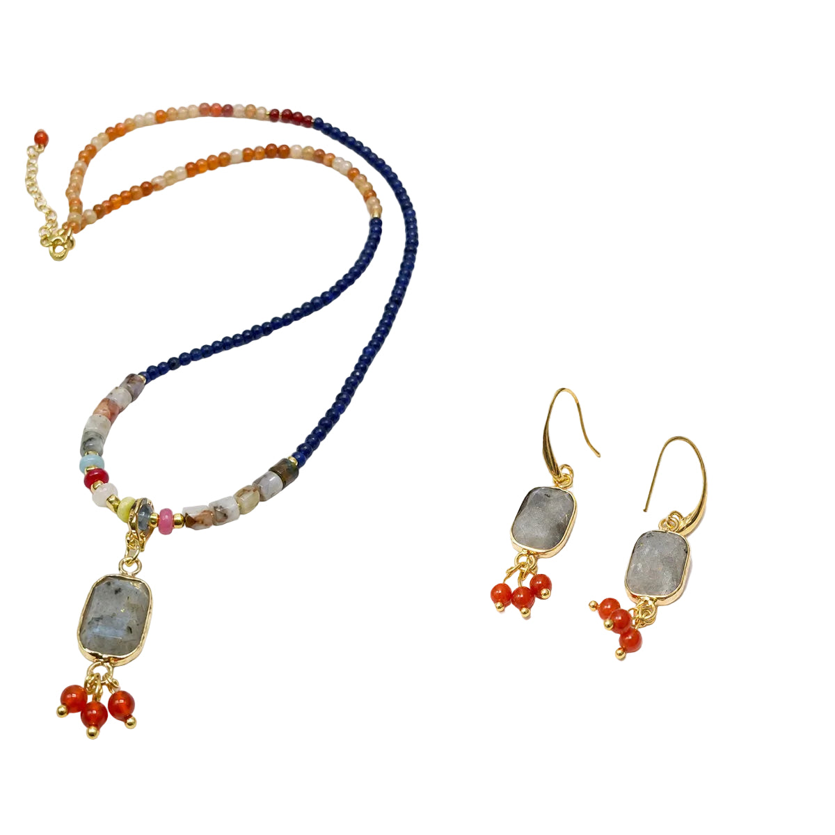 Turquoise Lapis Set