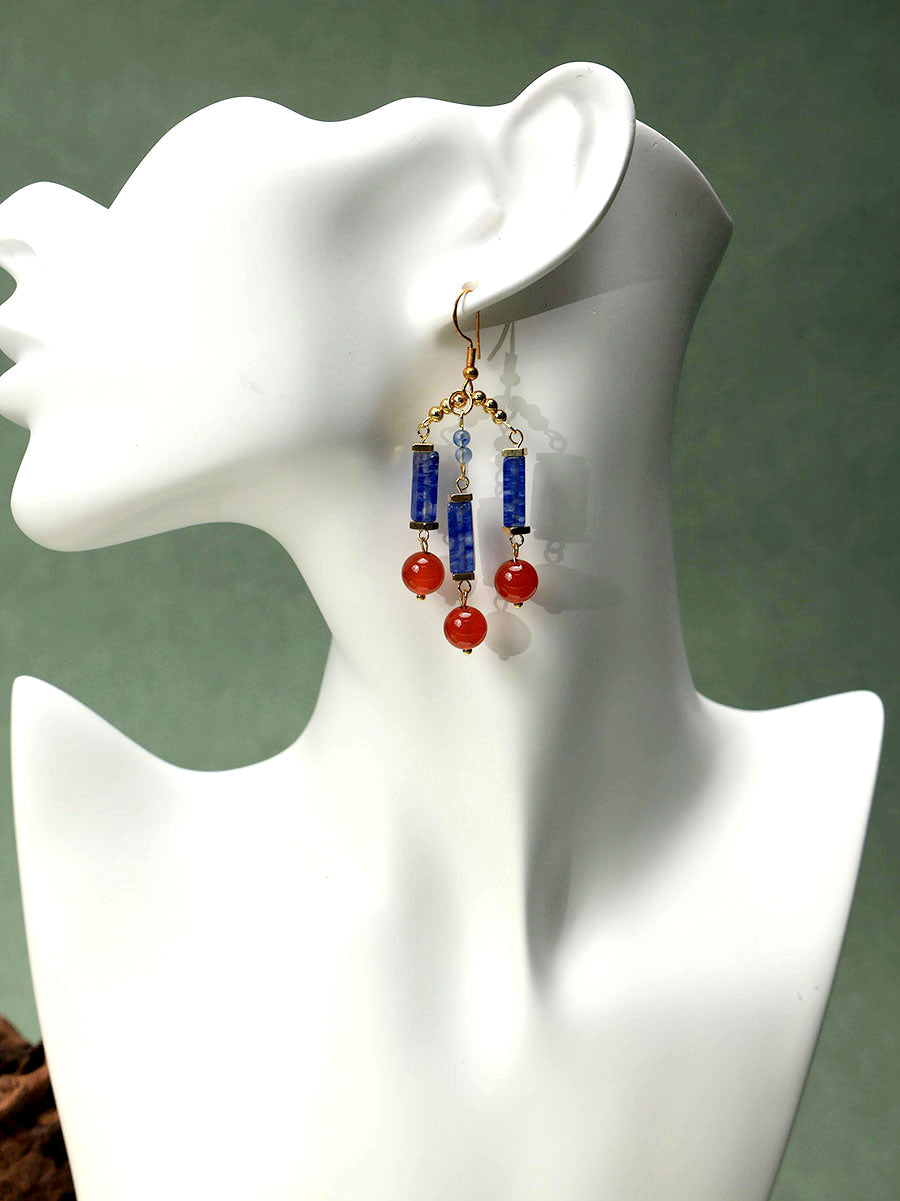 Turquoise Red Agate Set