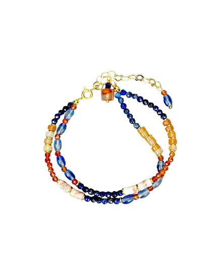 Turquoise Lapis Bracelet
