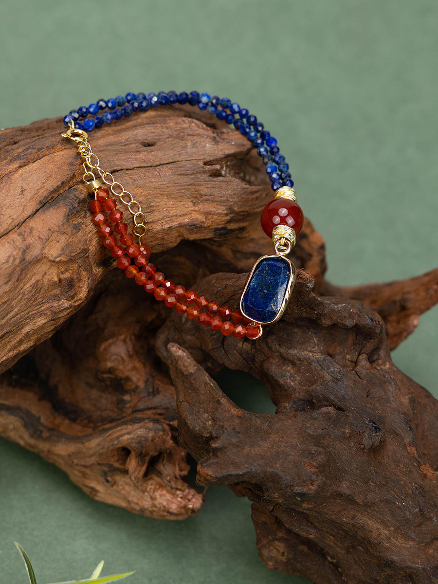 Turquoise Lapis Bracelet