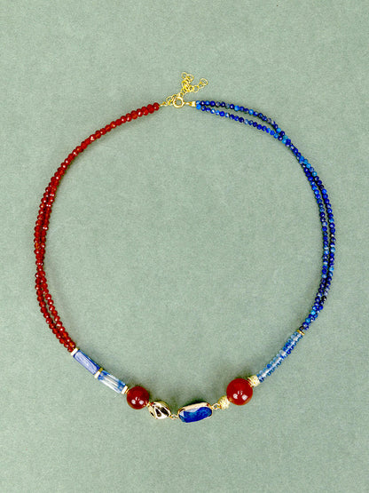 Turquoise Agate Lapis Set