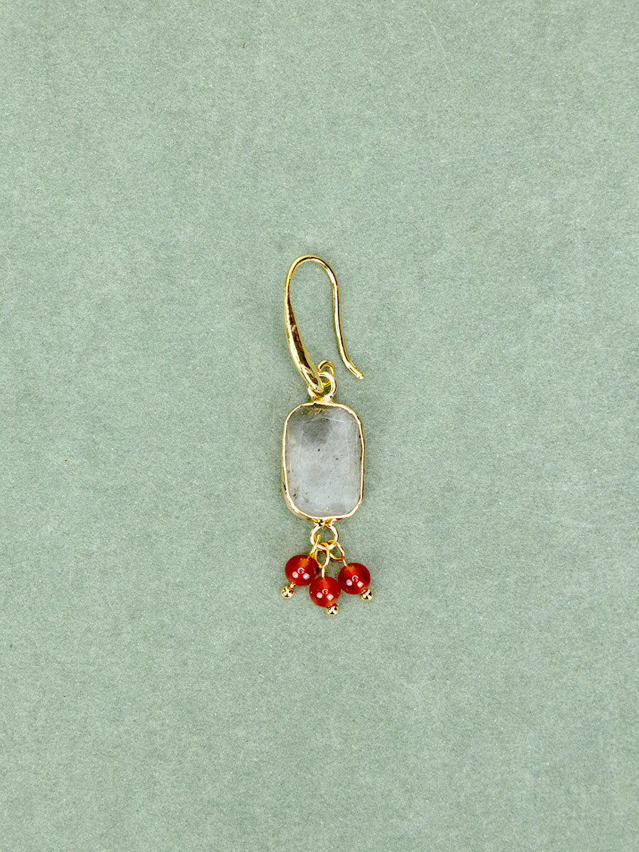 Celestine Garnet Earrings