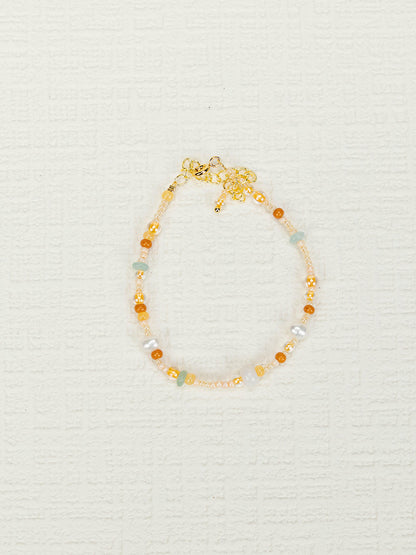Amazonite Pearl Bracelet