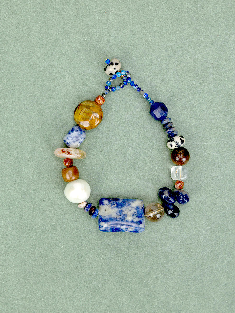 Lapis Pearl Set