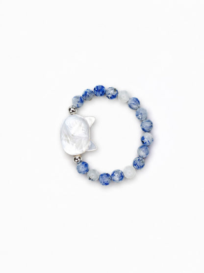 Blue Opal Quartz Set