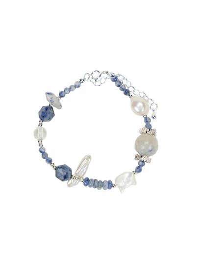 Blue Lace Opal Bracelet