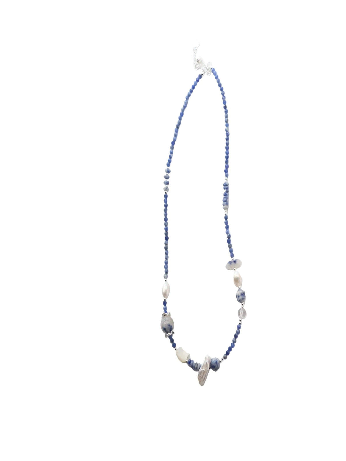 Blue Lace Opal Necklace