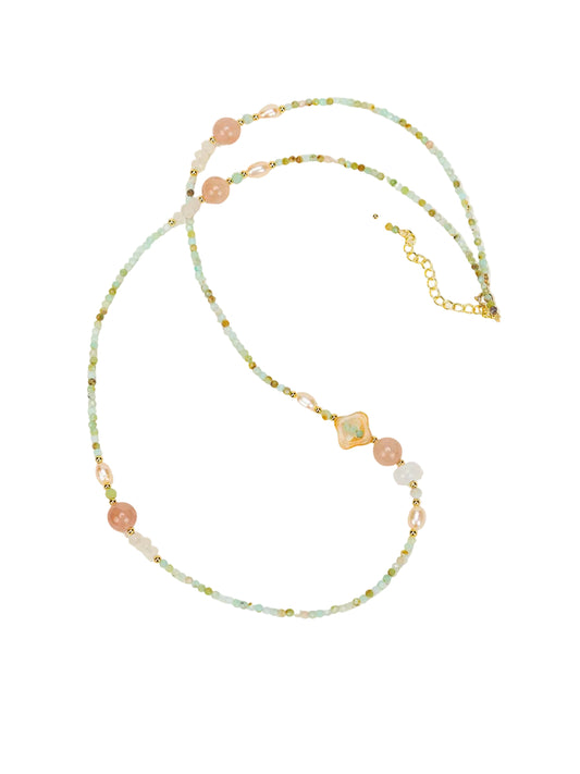 Red Agate Turquoise Necklace