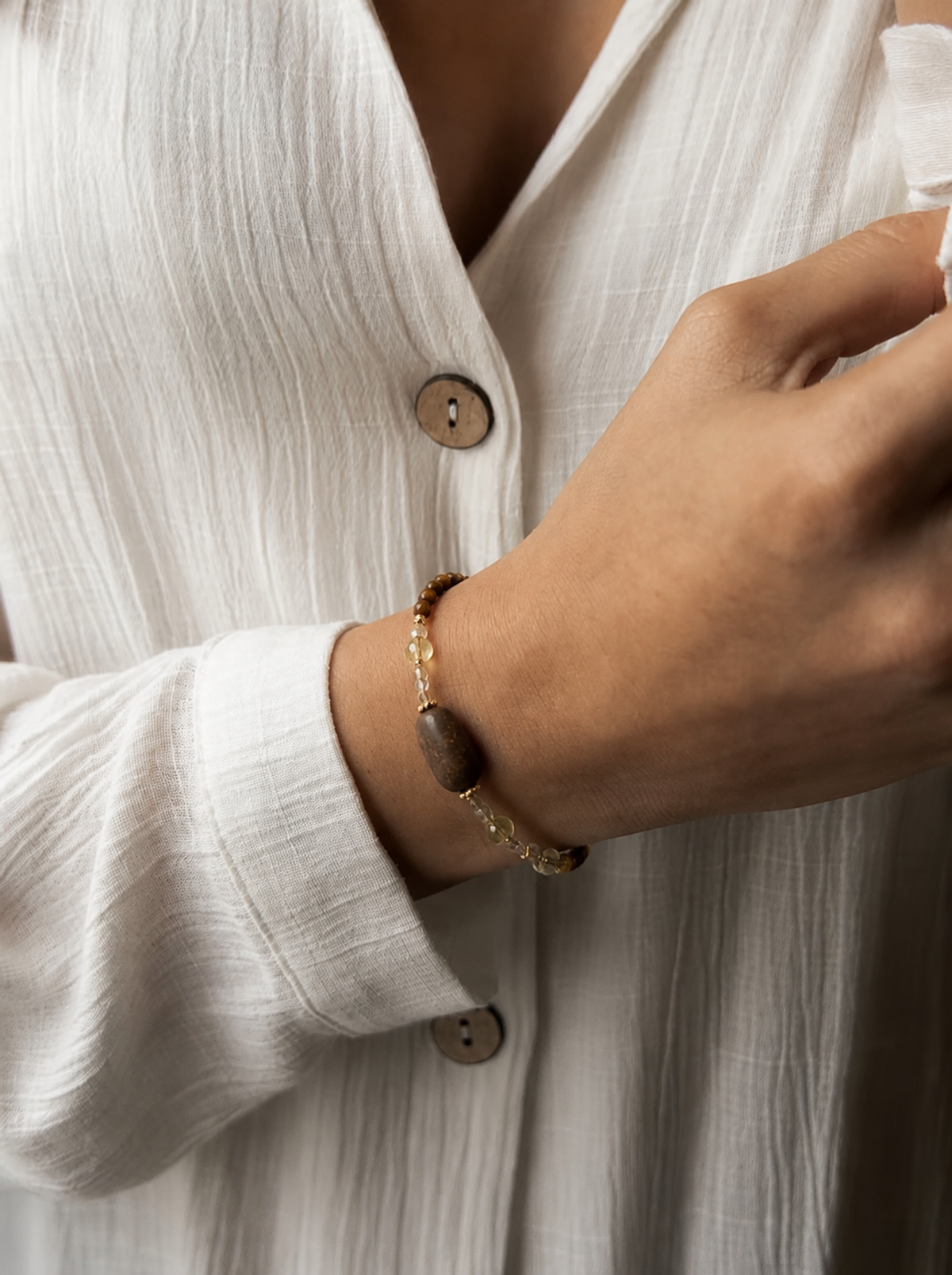 Tiger's Eye Citrine Bracelet