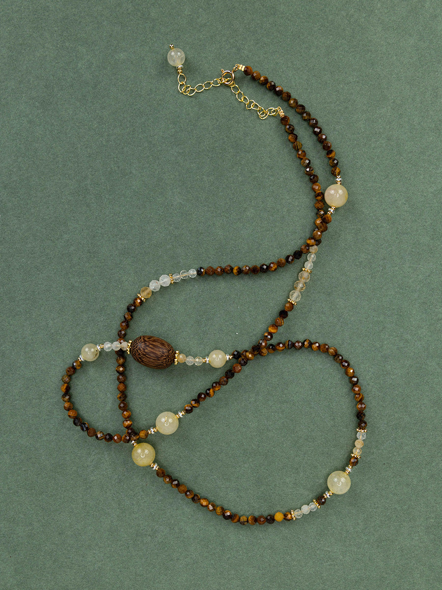 Tiger's Eye Citrine Set
