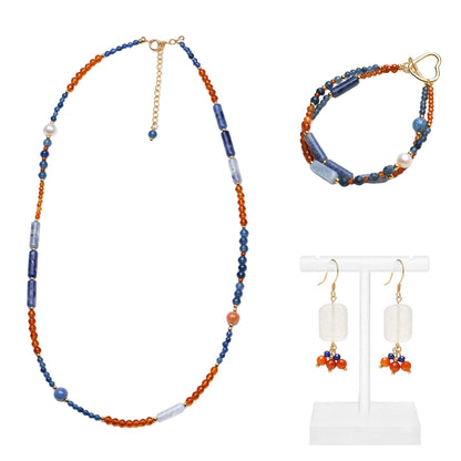 Garnet Opal Set